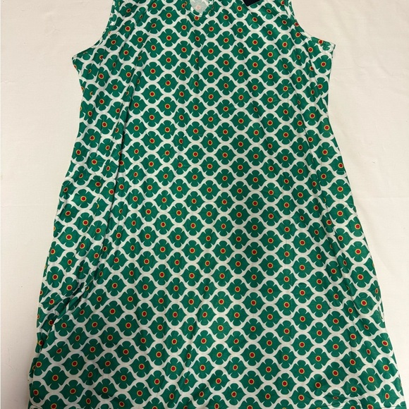 Green Patterned Sleeveless Dress XL New with tags - Picture 1 of 5